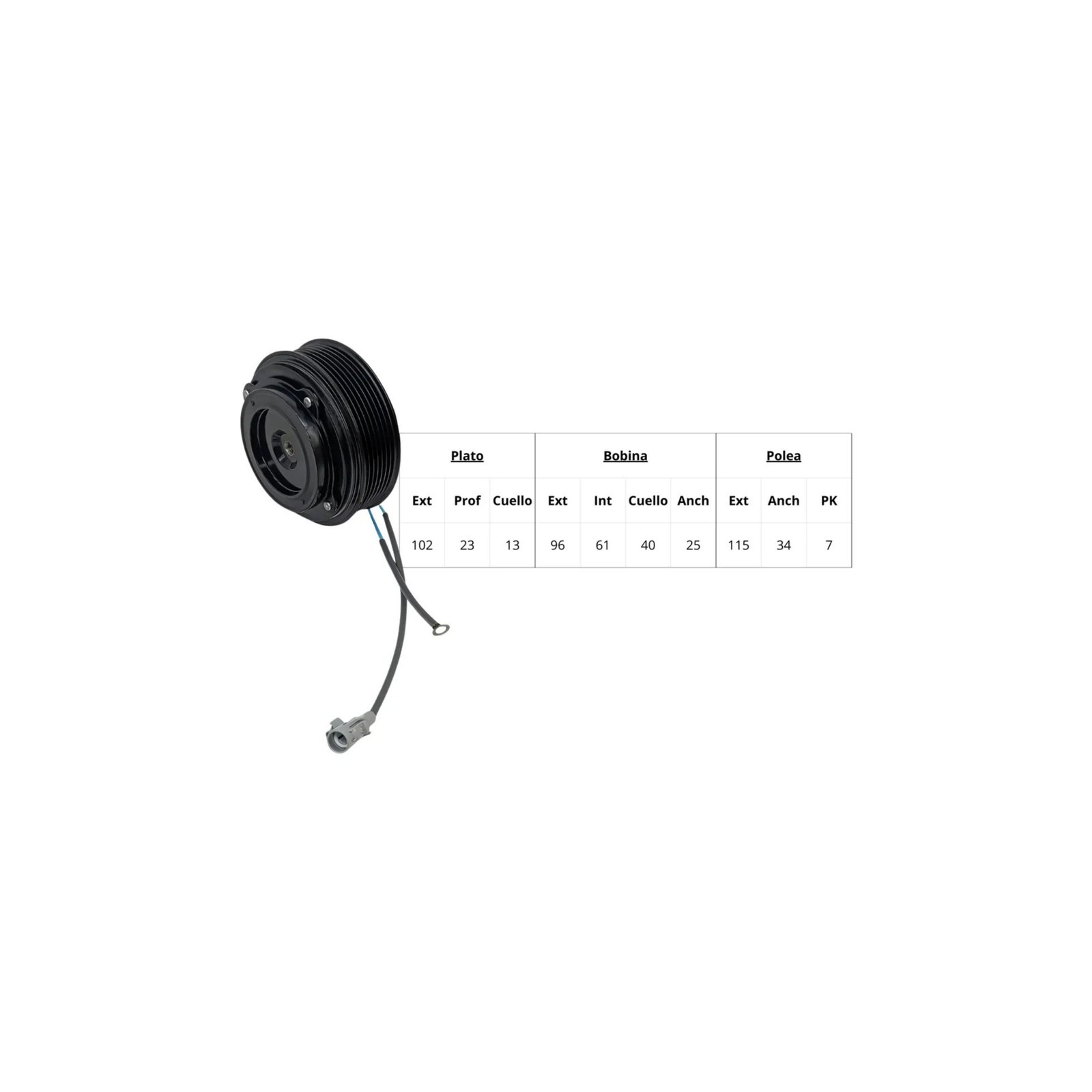 Kit de Clutch KE107