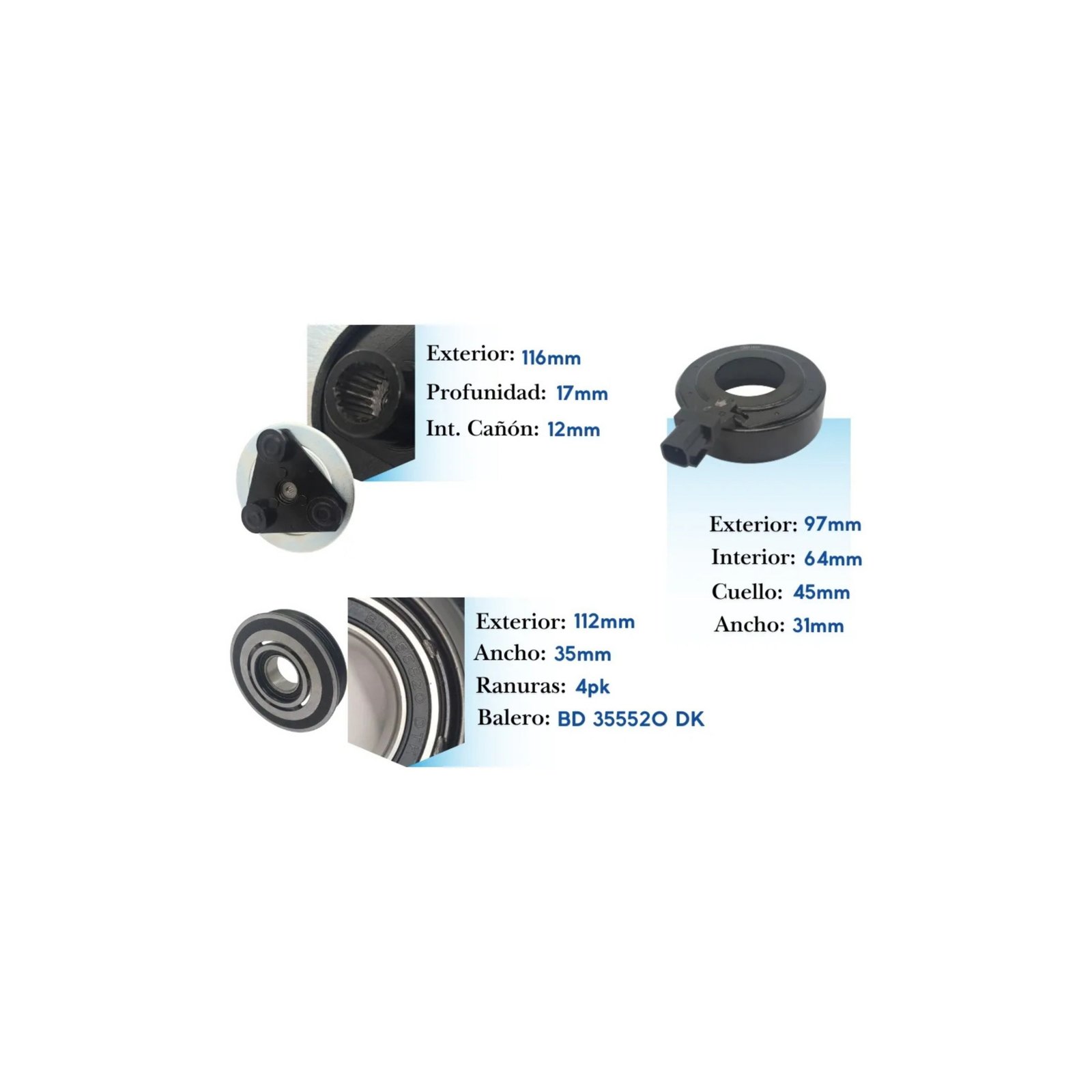 Kit de Clutch KE115