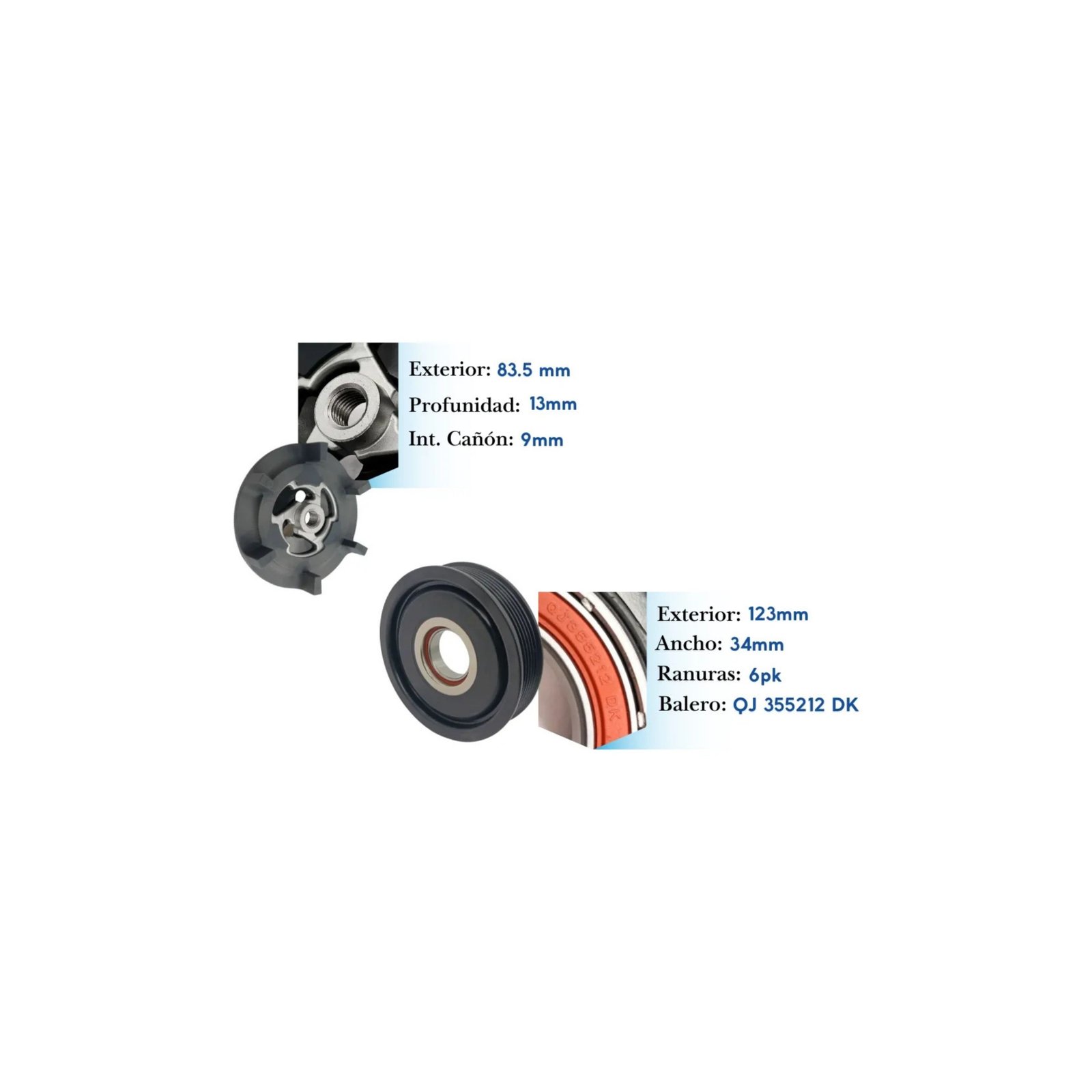Ke117-4 Kit de Clutch KE117