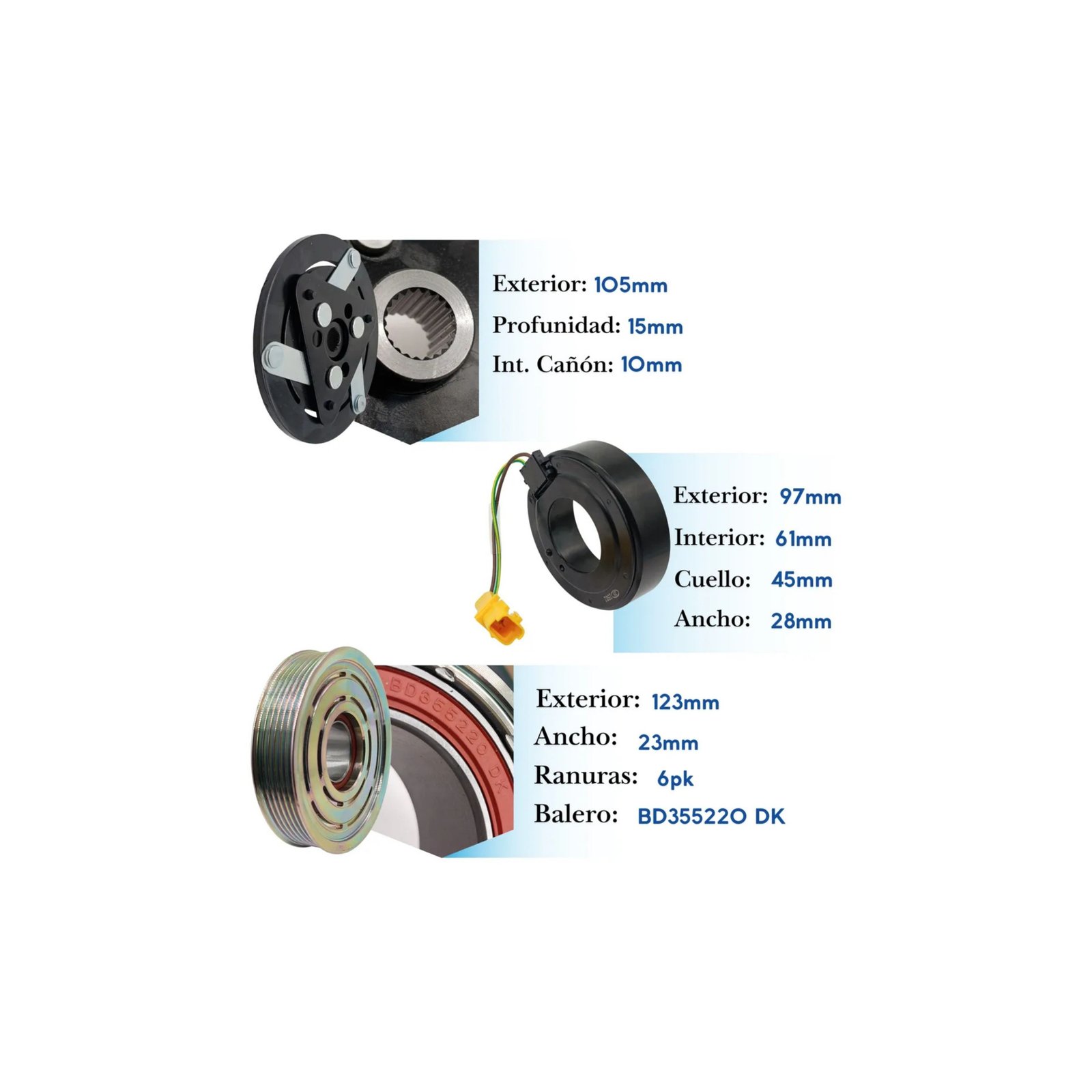 Kit de Clutch KE119