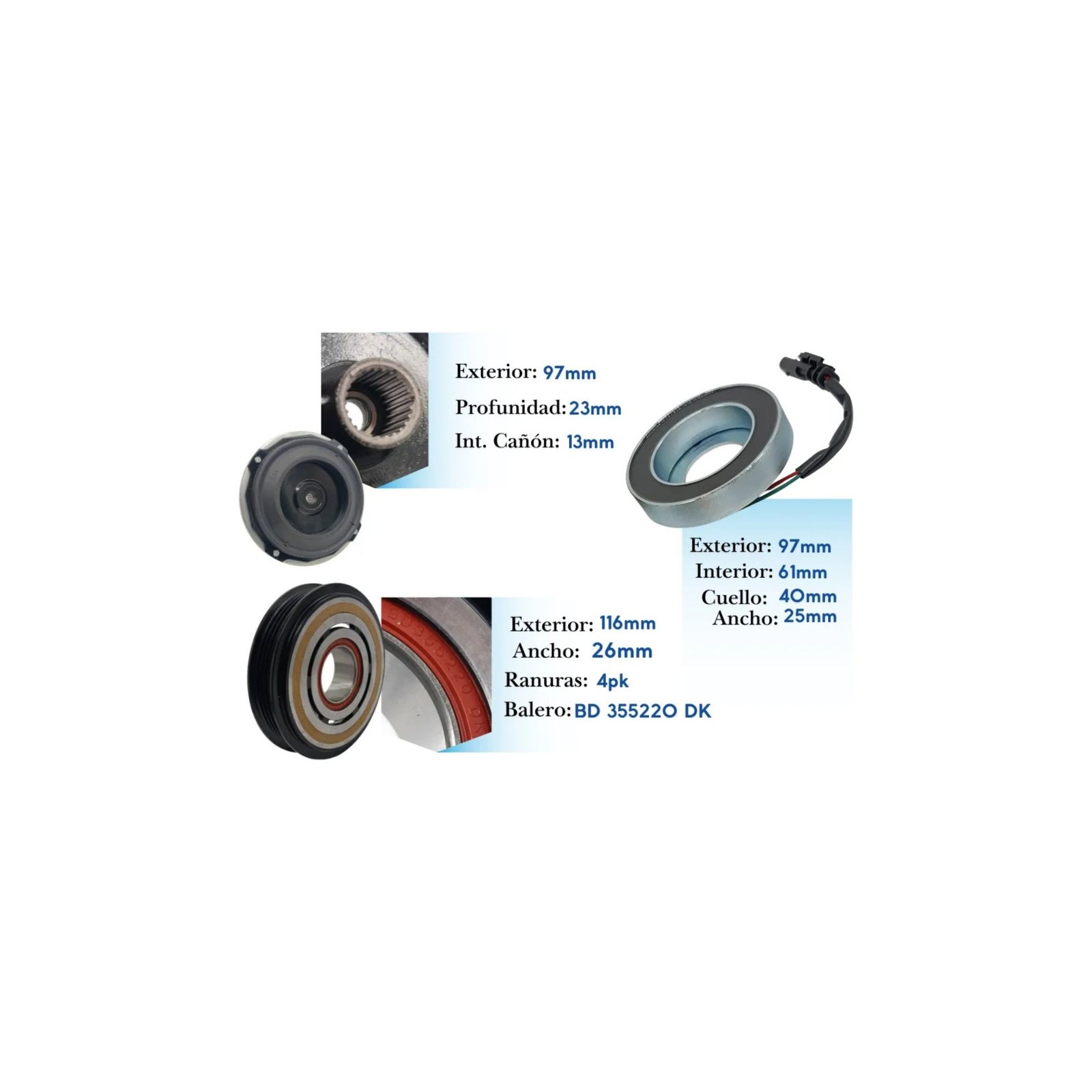 Kit de Clutch KE163