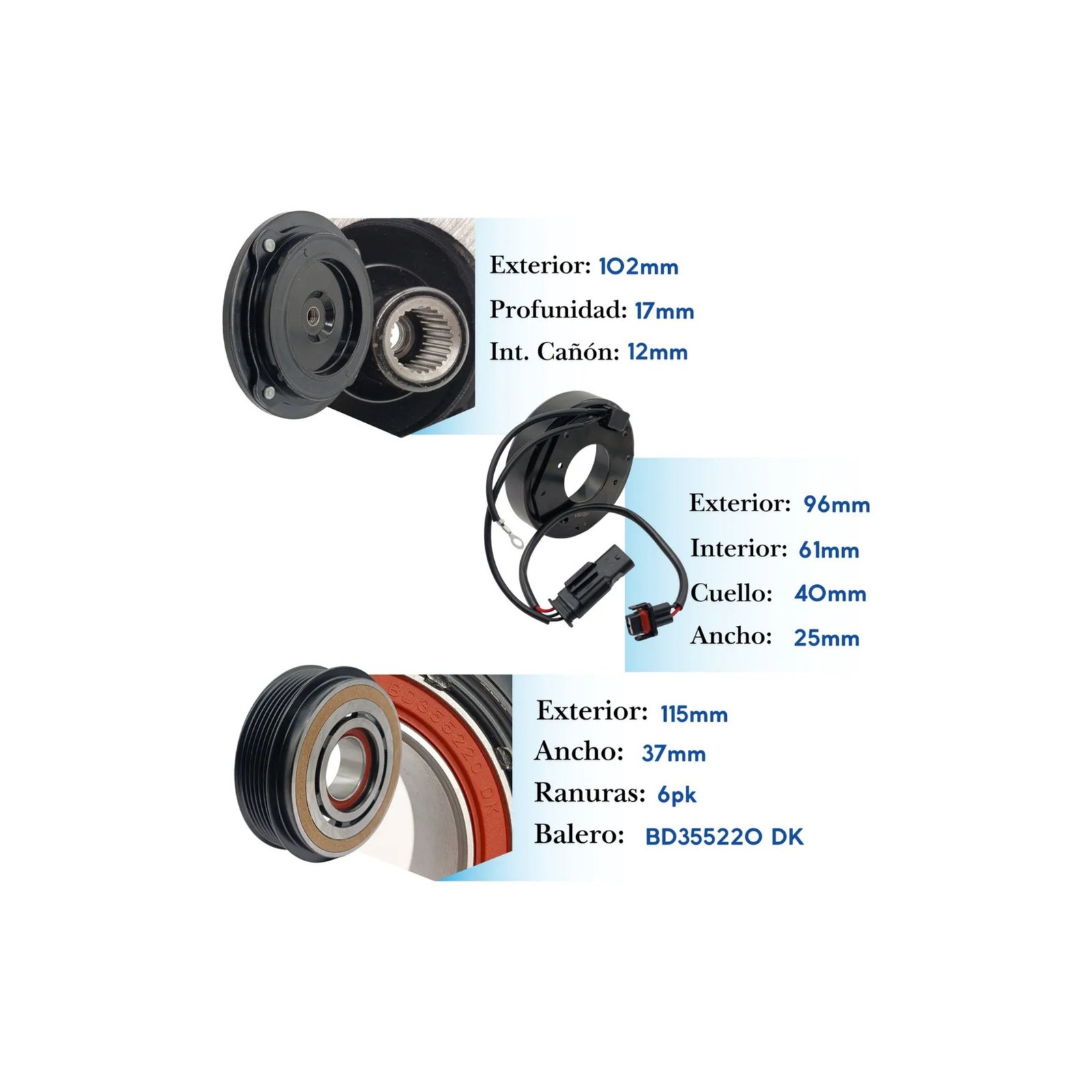 Kit de Clutch KE164