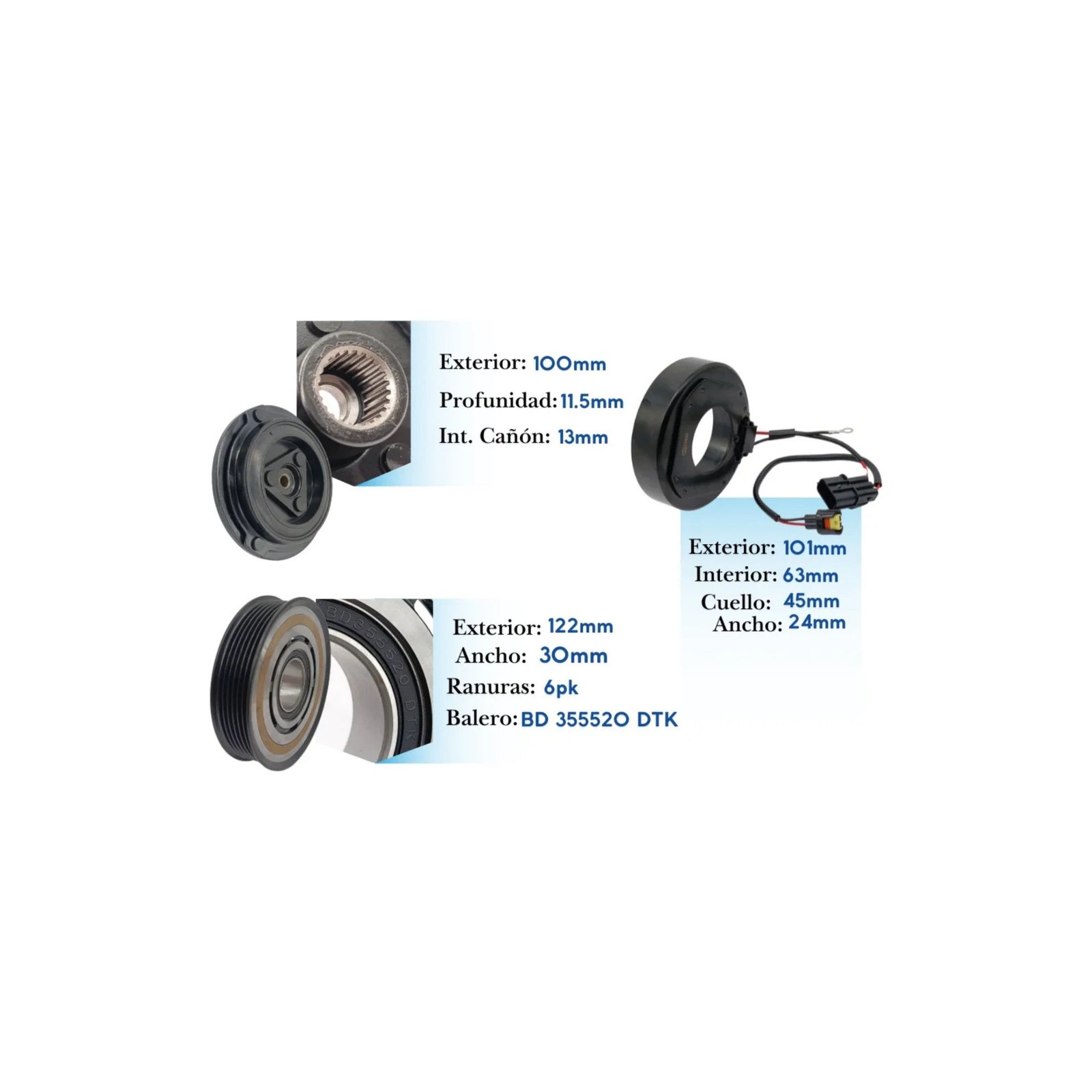 Kit de Clutch KE165