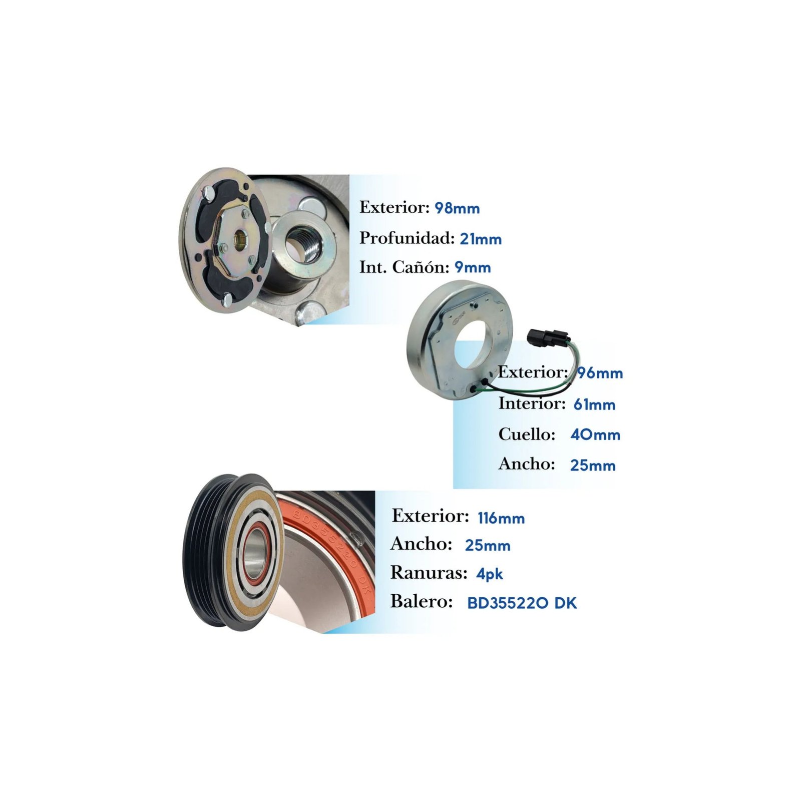 Kit de Clutch KE168