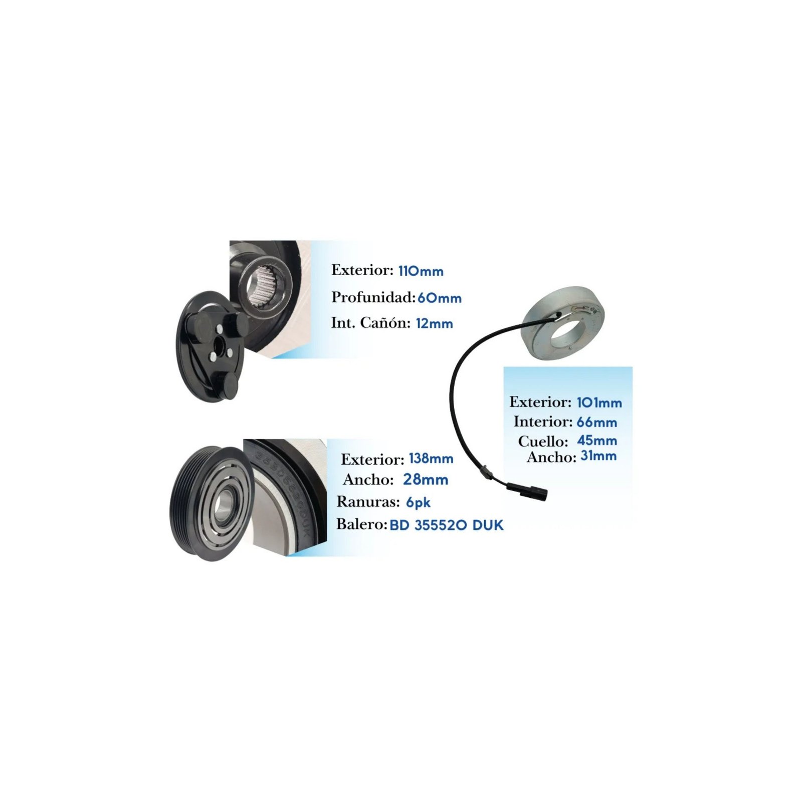 Kit de Clutch KE169