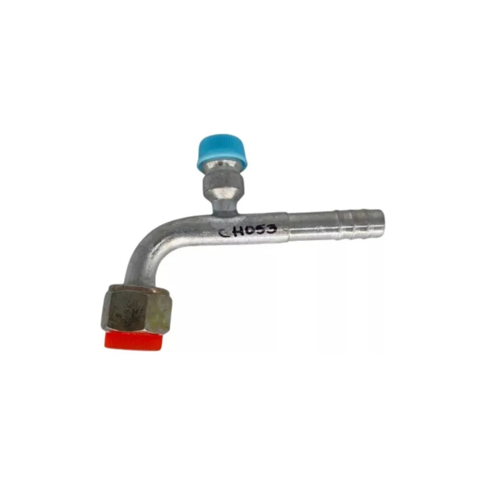 Conector O-ring 8/90° Hembra Con Toma De Carga Ch053