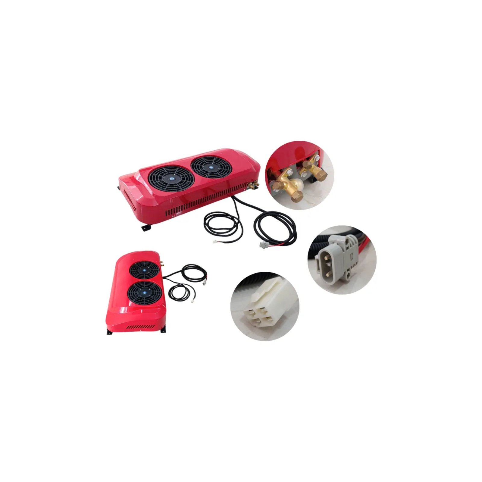 EC004 (2) Kit A/C para Tráiler 12v Ec004