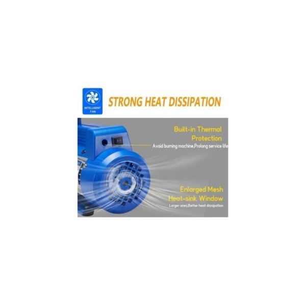 HE003A Bomba de Vacío 1/3 Hp 1 Etapa Refrigeración 4cfm