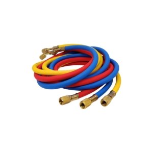 HE008A Manguera para compresor de A/C–2500 PSI/500 PSI–R12/R22/R502–1.80M