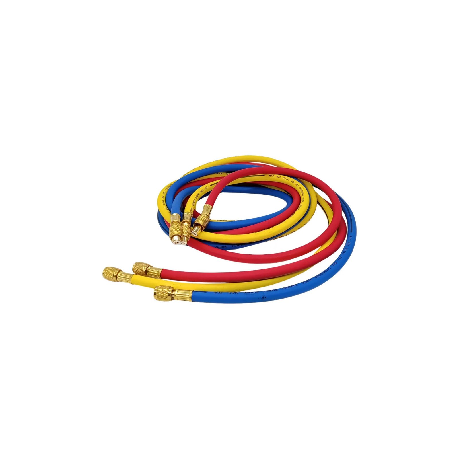 HE008B Manguera para compresor de A/C–3000 PSI/600 PSI–R12/R22/R134a–2.53M