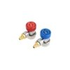 HE-015 HE015 Adaptador Coupler R134a con ajustable Alto-Bajo