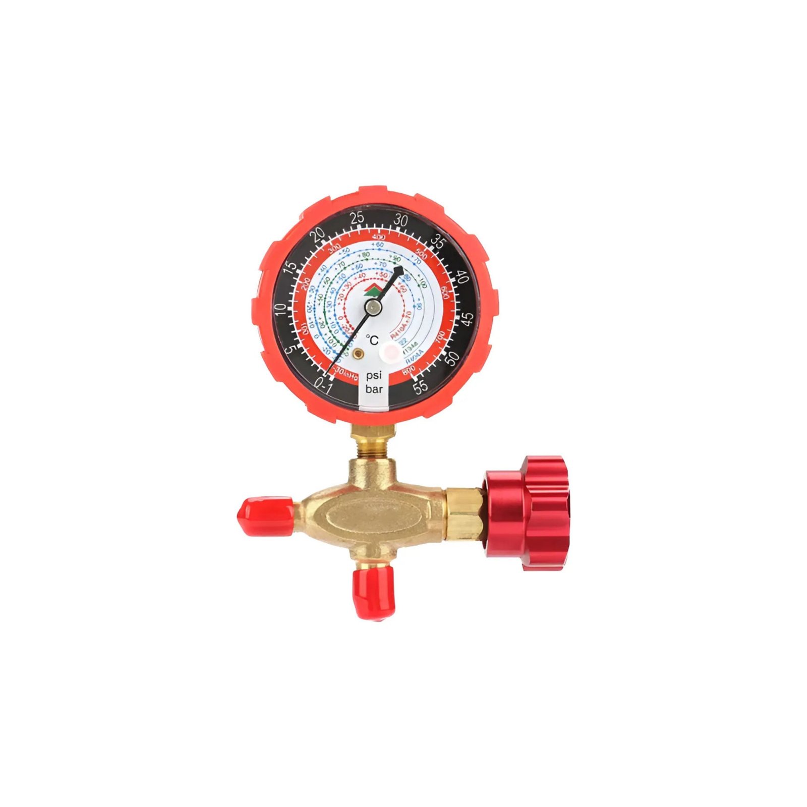 HE038 Reloj Manómetro Completo Alta con Protector y Llave