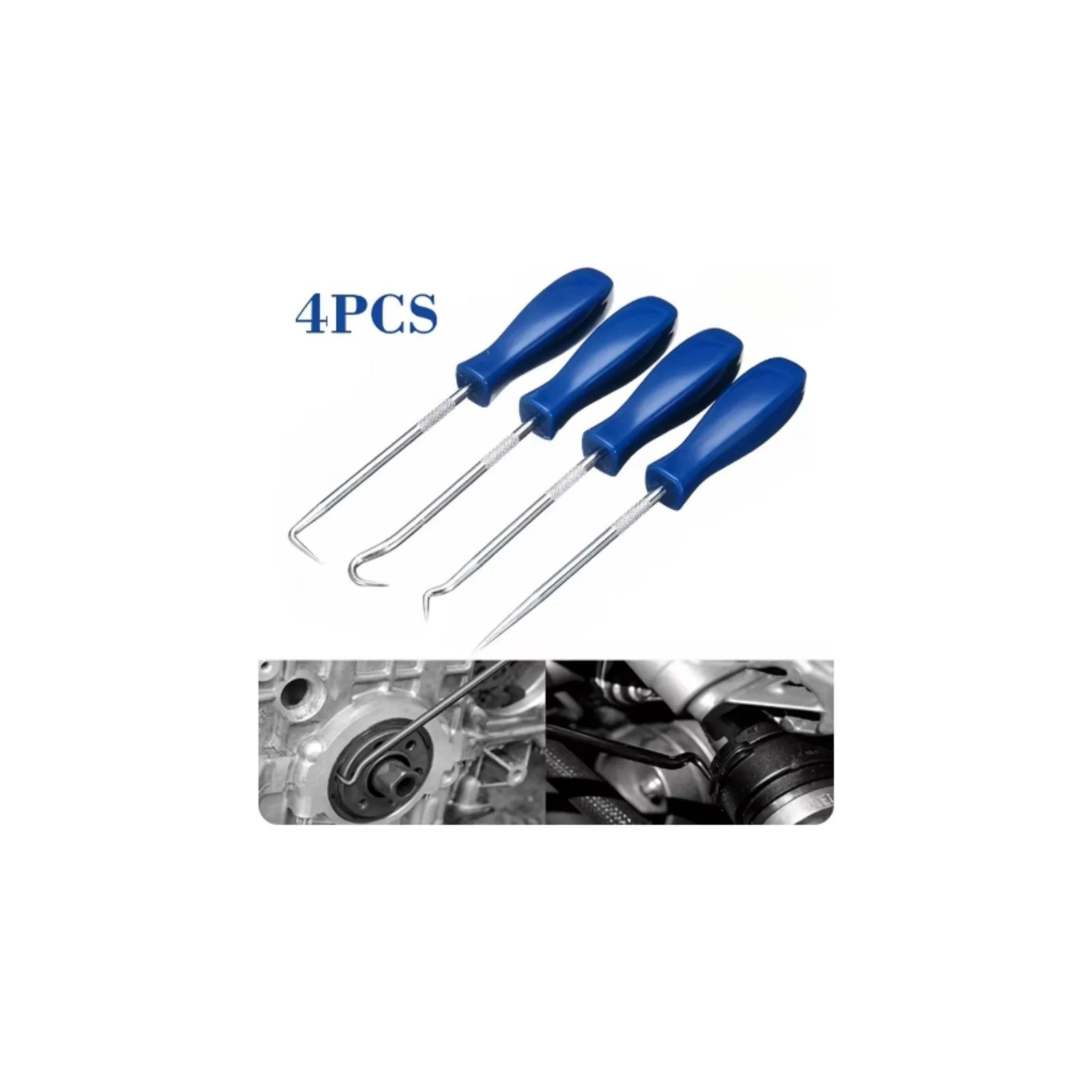 Kit de Destornilladores para Sellos de Aceite 4 piezas HE070