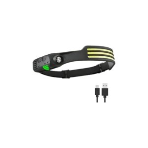 HE-092 Lámpara Sensor Led para Cabeza Linterna Recargable HE092