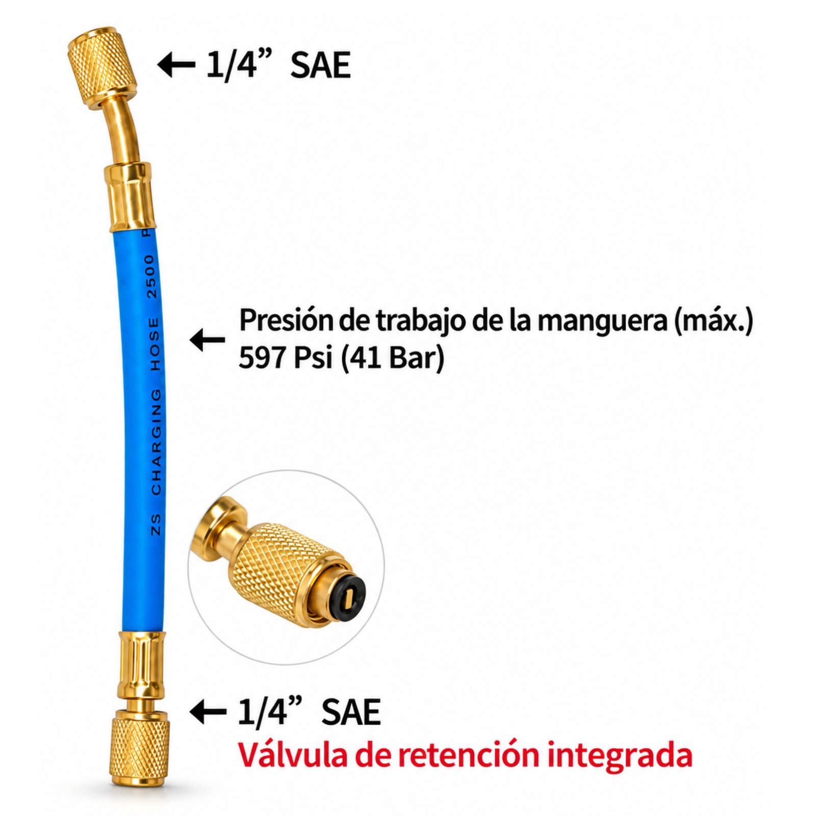 HE002 Inyector de aceite Sistema de Climas Herramienta