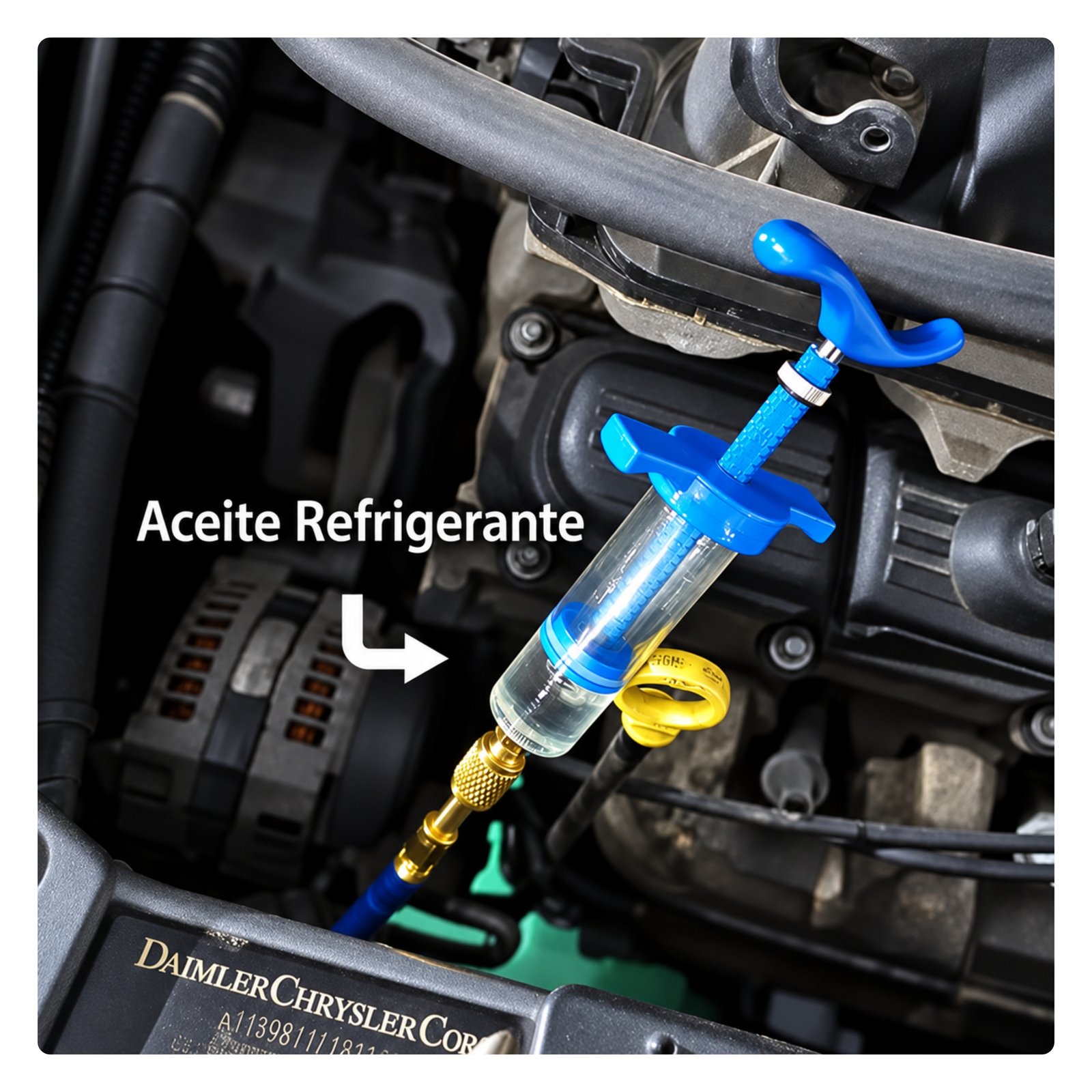 HE002 Inyector de aceite Sistema de Climas Herramienta