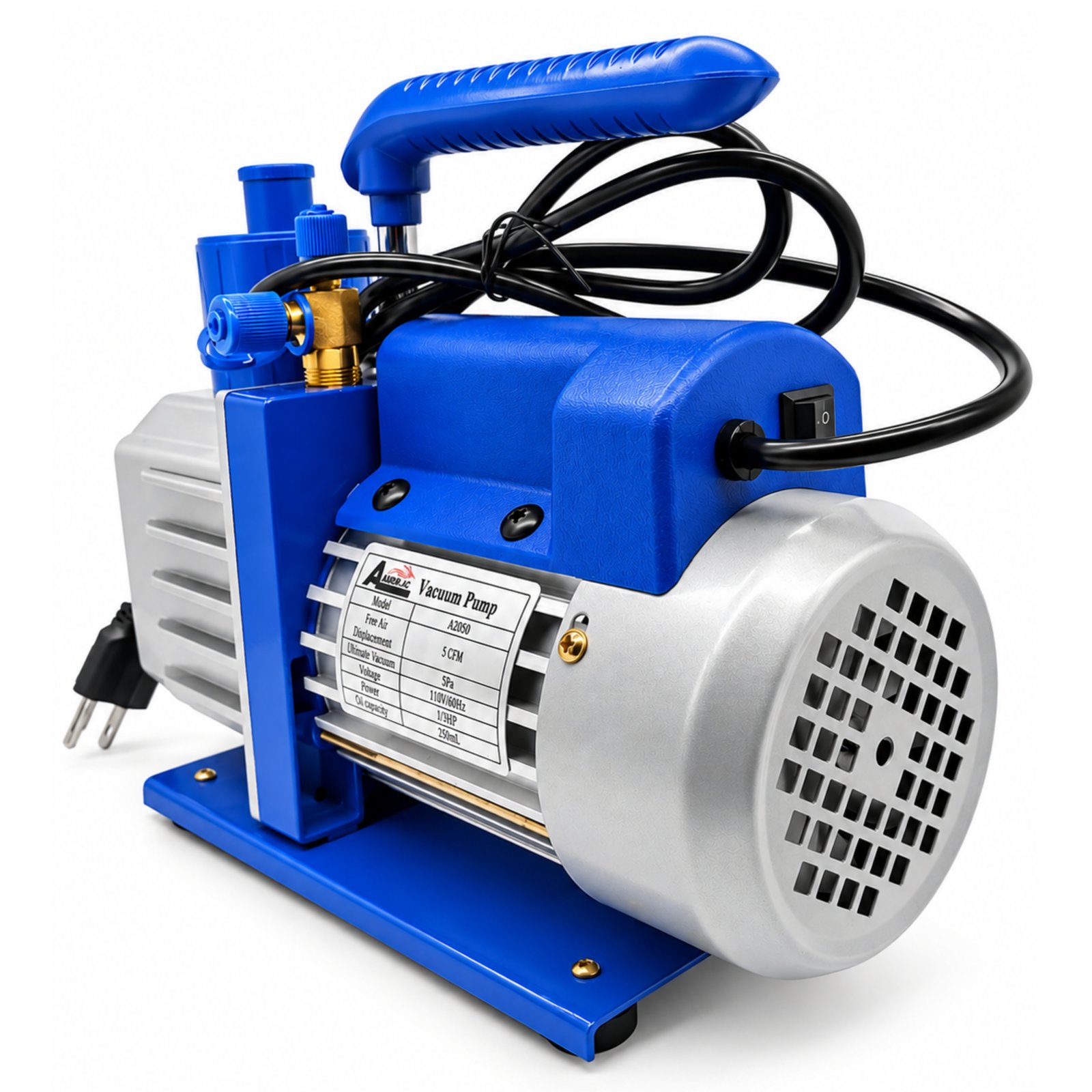 HE003 Bomba de vacío de 5 de A/C 5cfm Aire para R12 R22 R134a
