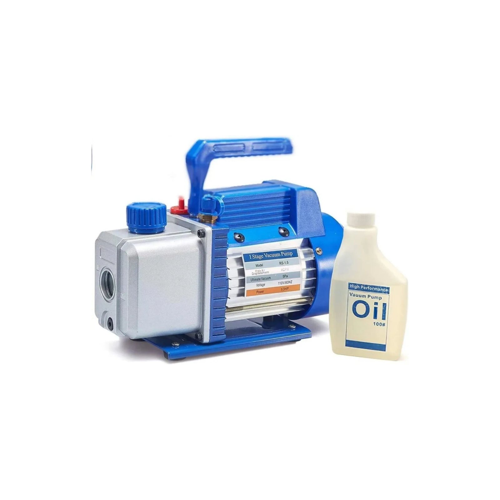 HE003A Bomba de Vacío 1/3 Hp 1 Etapa Refrigeración 4cfm