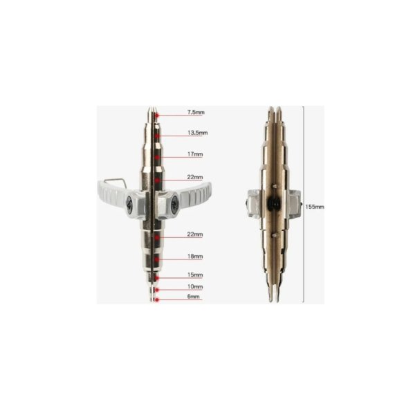 HE004 Herramienta Expansor tubos Cobre A/C refrigeración