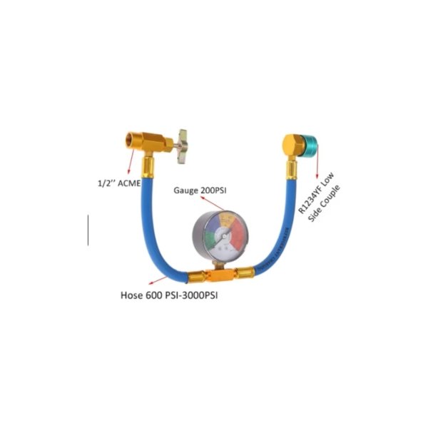 HE006-3 HE006 Manguera de carga de refrigerante R1234YF de alta calidad