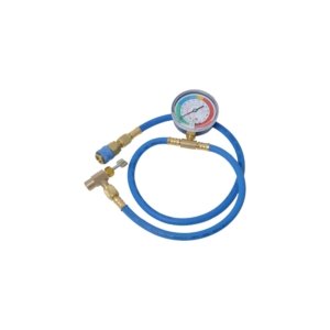 HE006A Manguera de medición con manómetro recarga gas R134A refrigerante