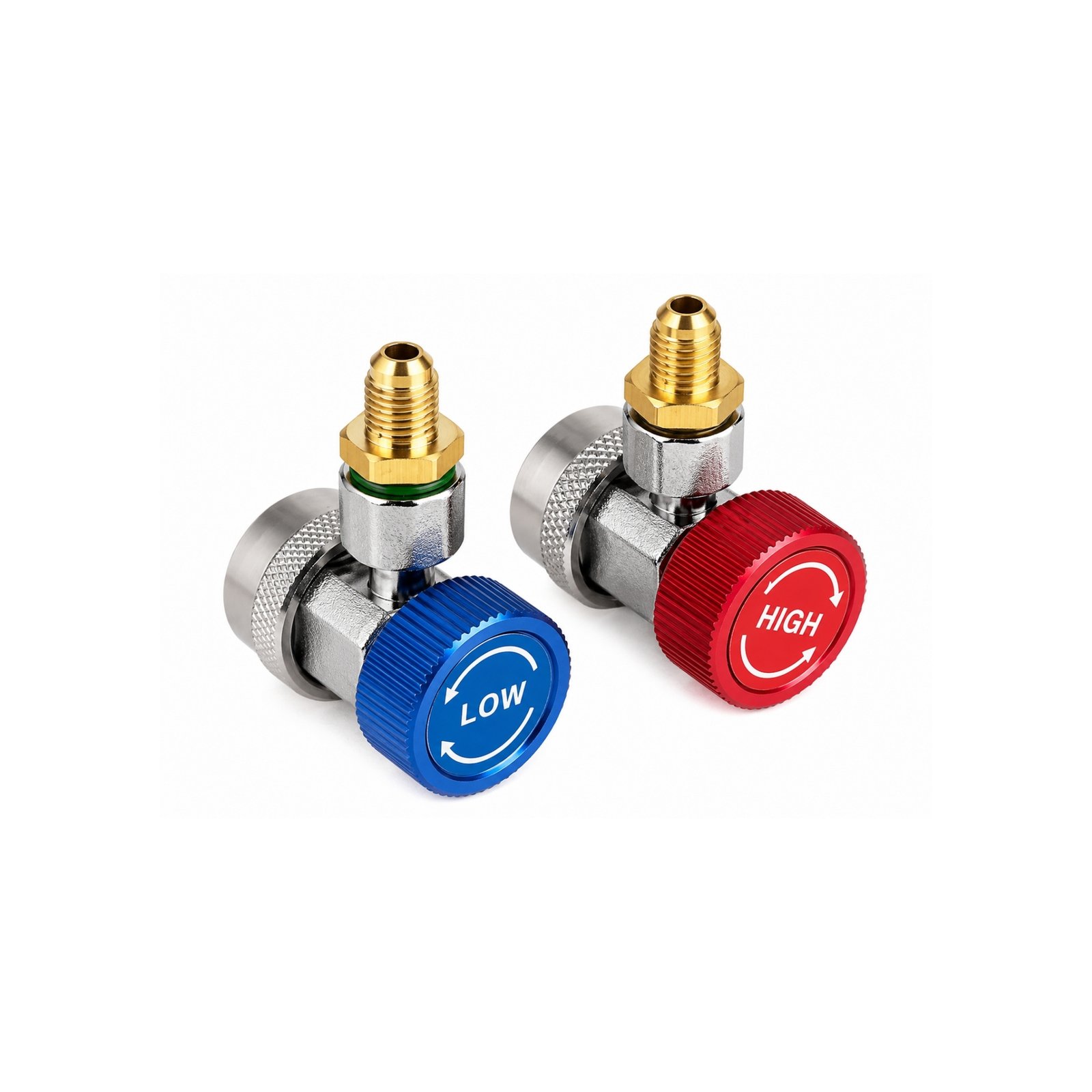 HE015 Adaptador Coupler R134a con ajustable Alto-Bajo