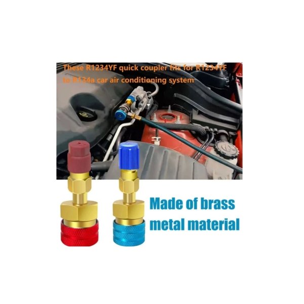 HE027 Kit Cople Carga Adaptador Gas, Alta y Baja