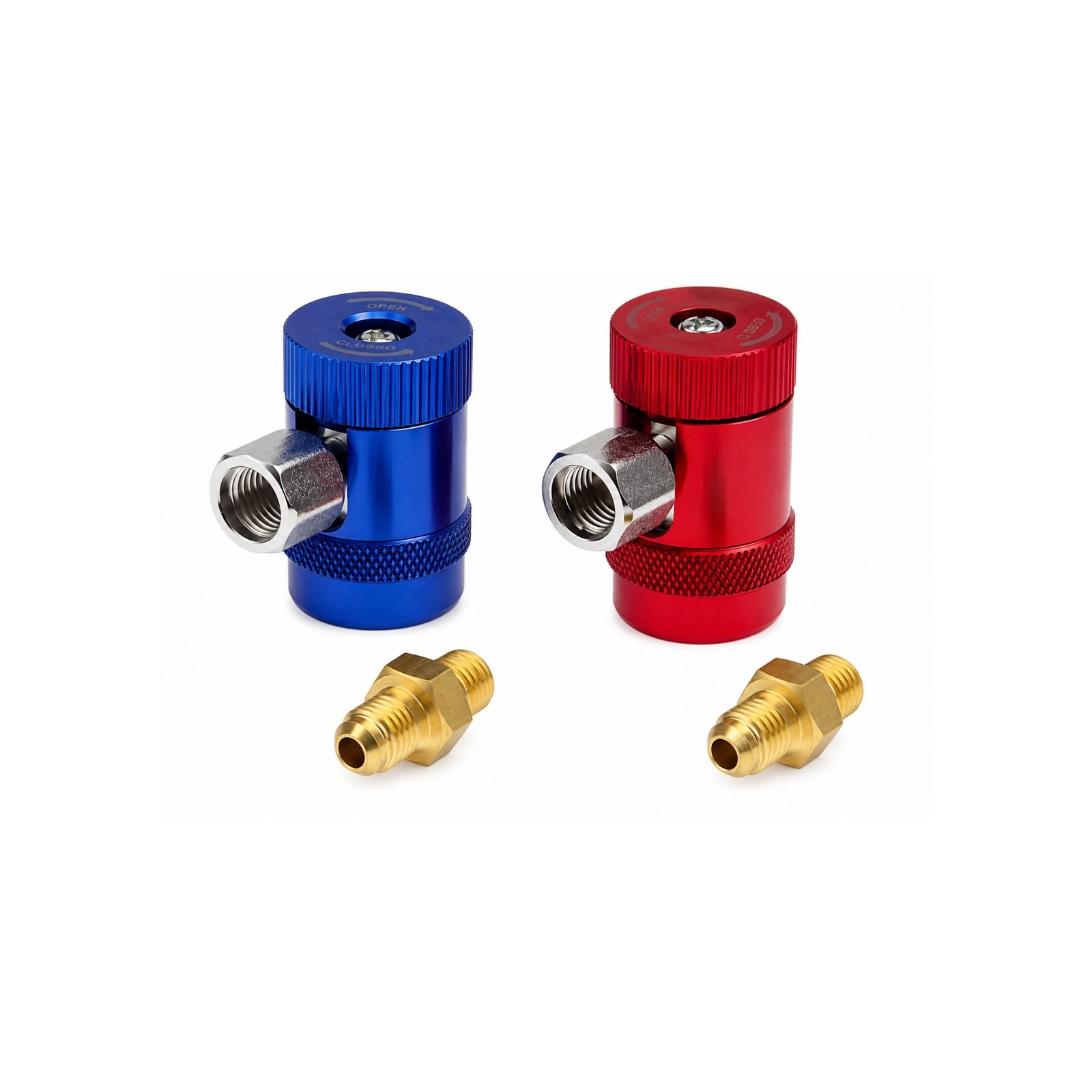 HE031 med HE031 Kit de Coples para Manómetro Gas R1234yf