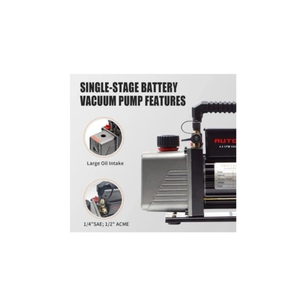 HE033 Bomba de Vacío 1/3hp 5pa Refrigeración/ Autogen