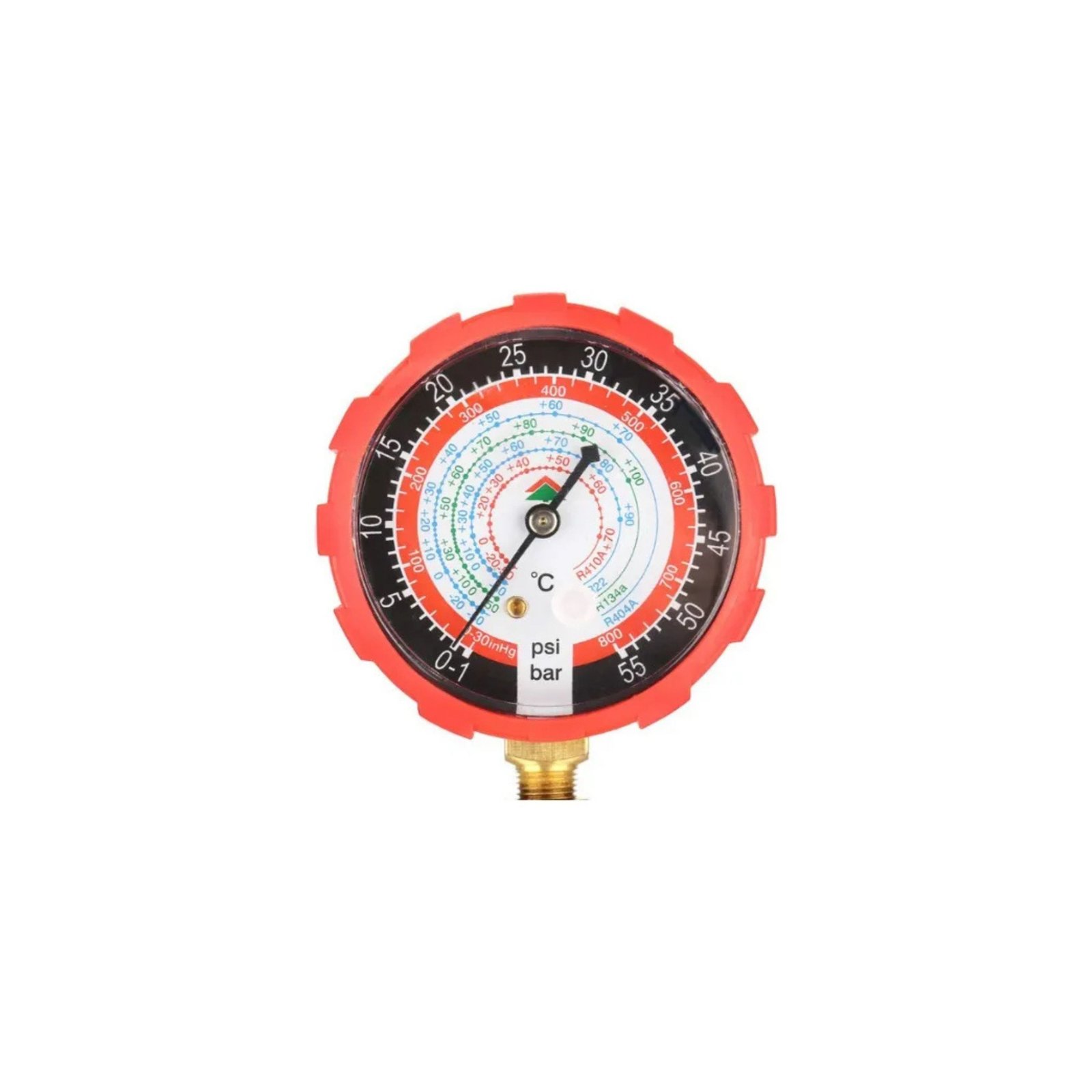 HE038 Reloj Manómetro Completo Alta con Protector y Llave