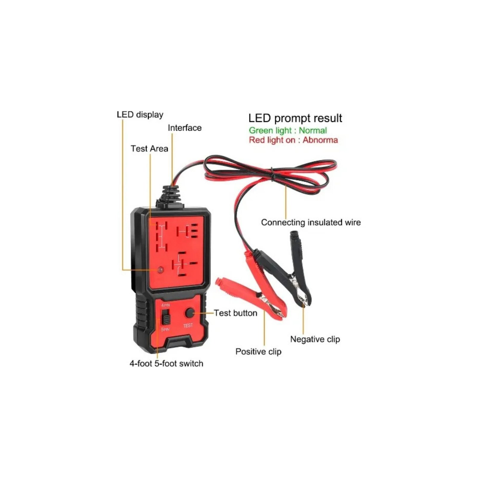 HE054 Herramienta Diagnóstico Relevador Comprobador
