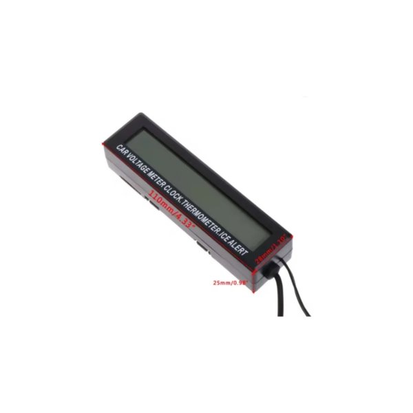 HE055A Termómetro Digital 3 en1para Coche