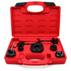 HE082 (5) Kit Extractor Plato Arrastre Polea Clutch Compresor HE082