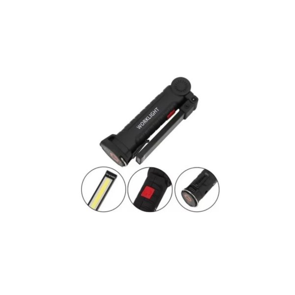 Recargable Luz Led Trabajo Magnética Linterna Lámpara HE090