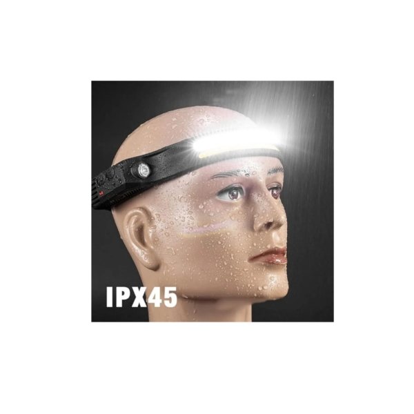 Lámpara Sensor Led para Cabeza Linterna Recargable HE092