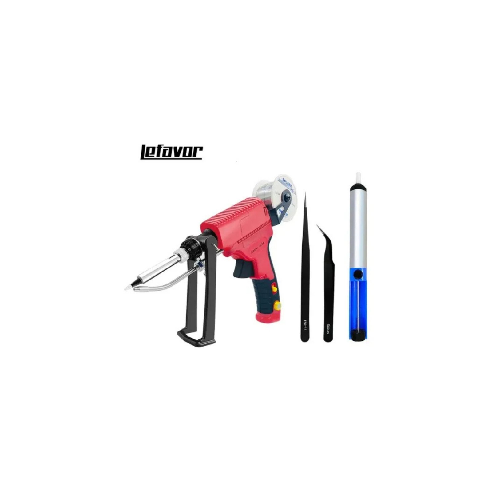 Herramienta Kit Pistola Manual Soldador Eléctrico HE093