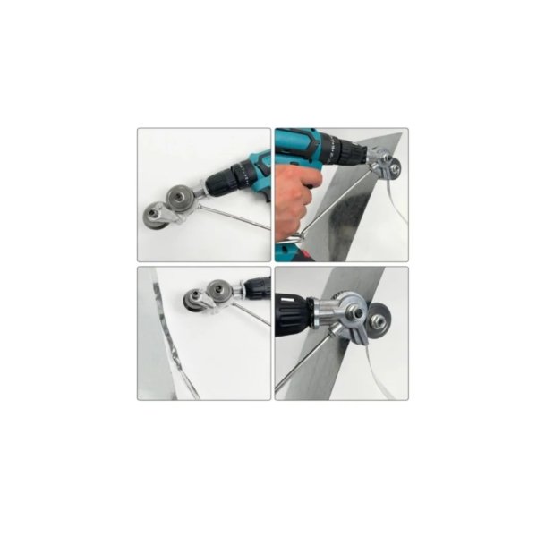 HE100 Lamina Tijera Cortador Auxiliar Taladro Eléctrico