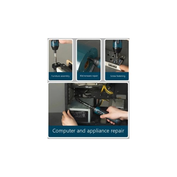 HE104 Destornillador Eléctrico Multifuncional 3.6v 280rpm