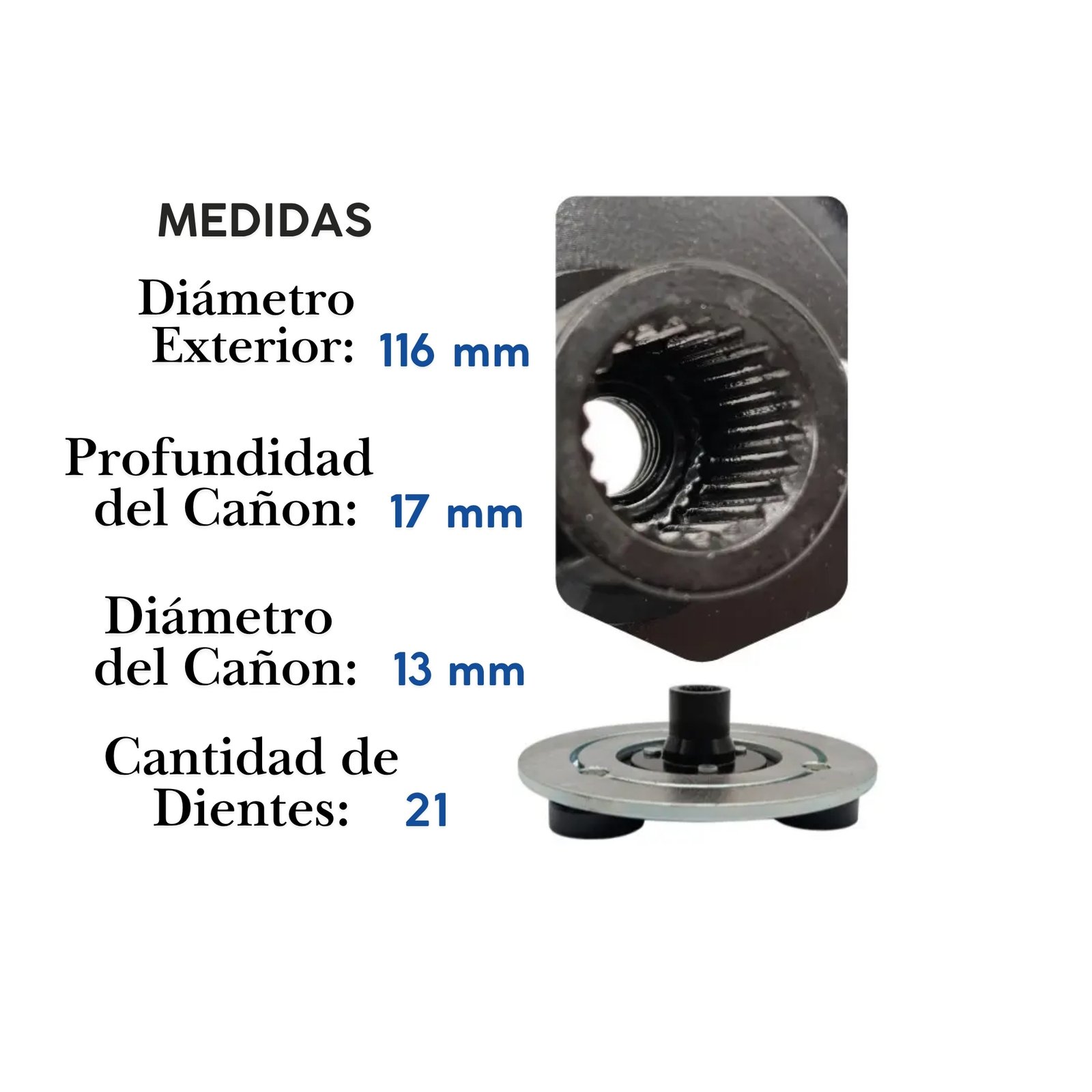 Plato de Arrastre PL019