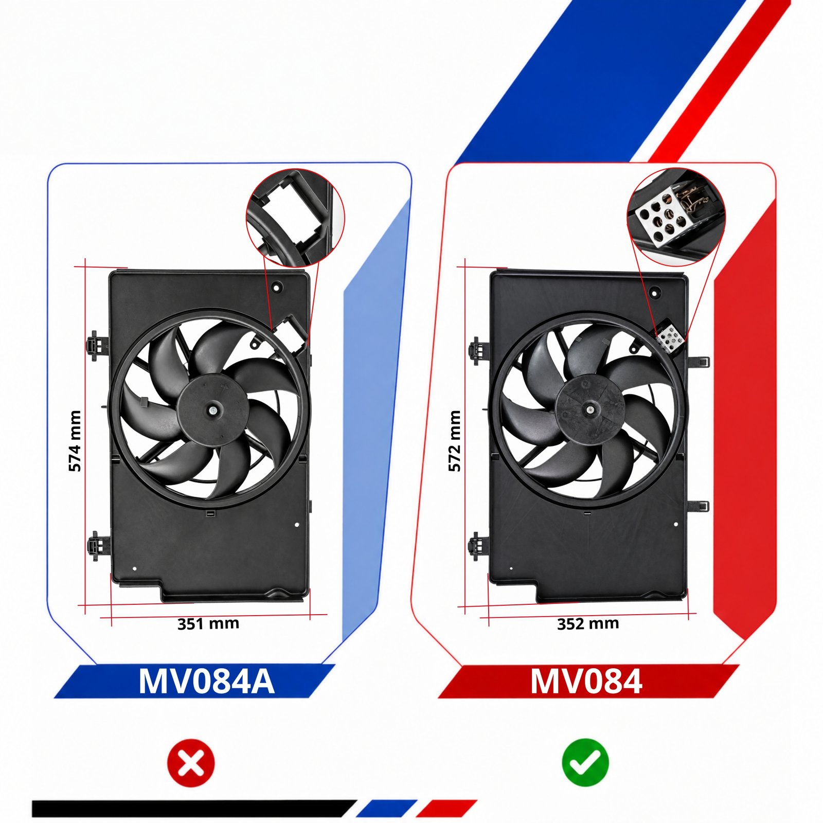 MOTO VENTILADORES MV084