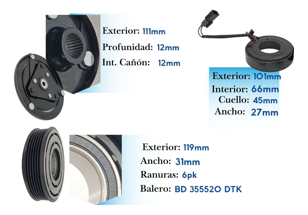 Kit de Clutch KE065A