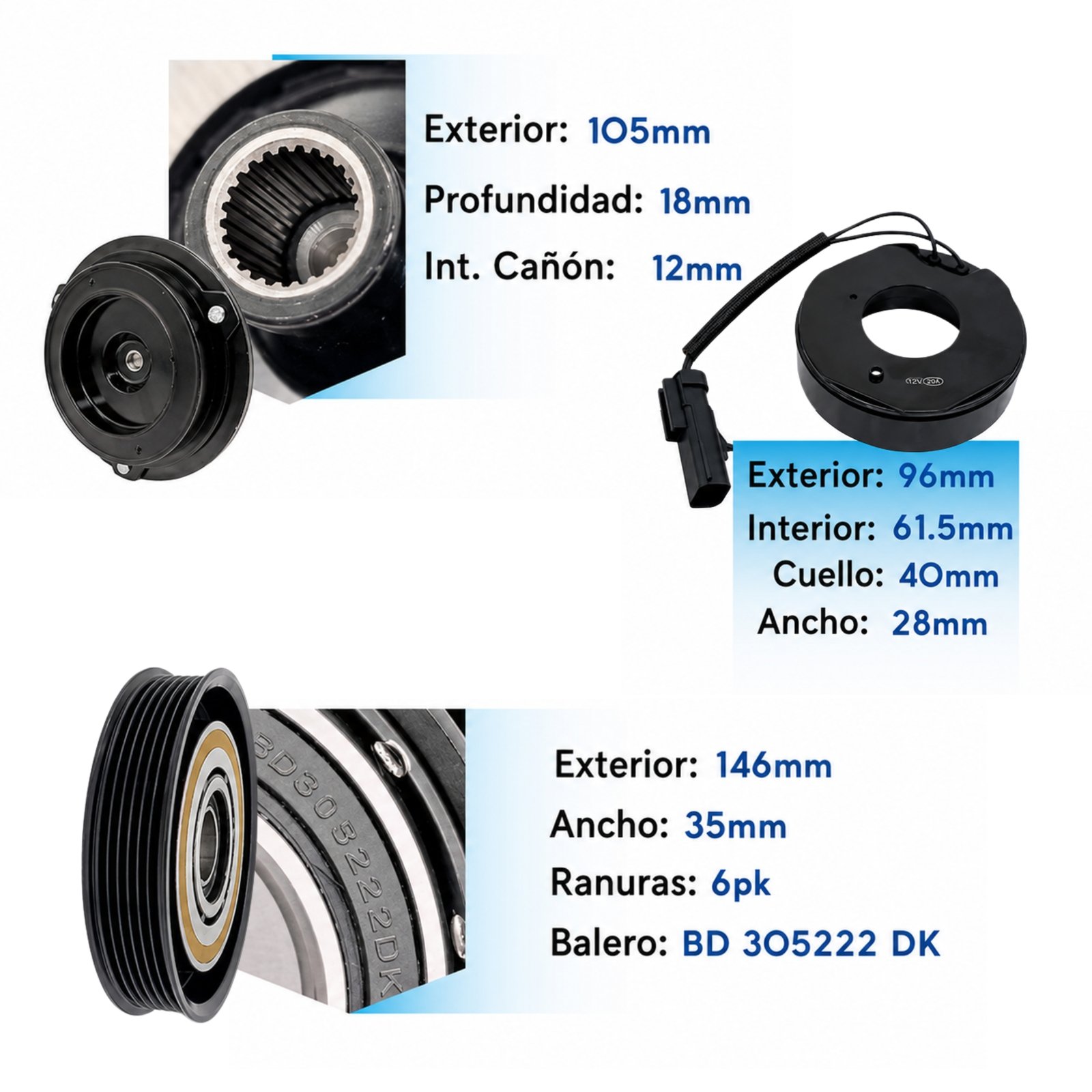 Kit de Clutch KE048A