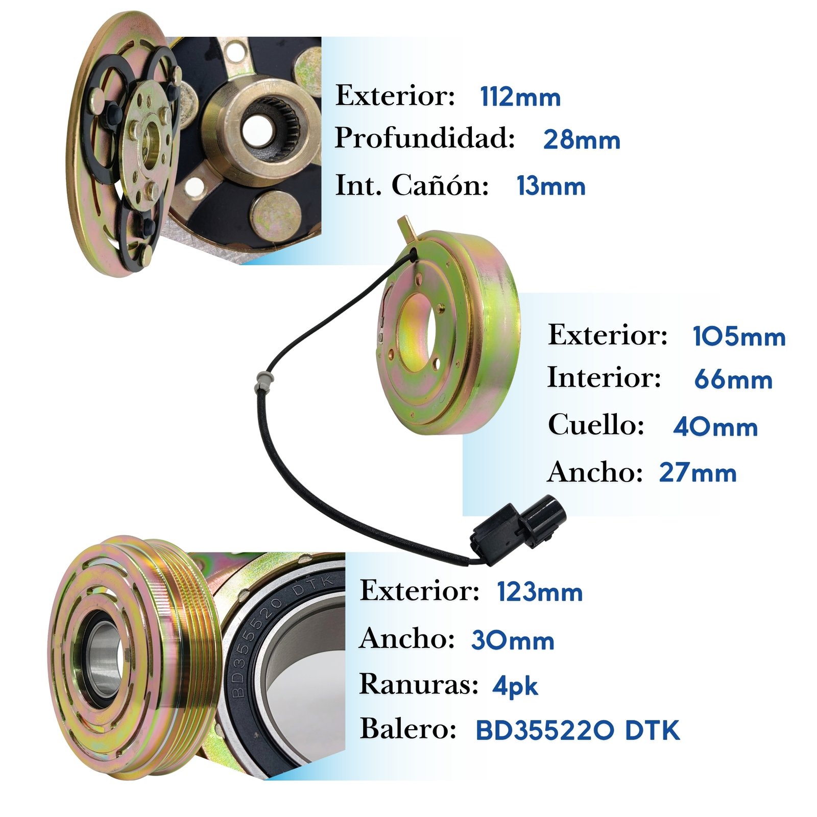 Kit de Clutch KE201