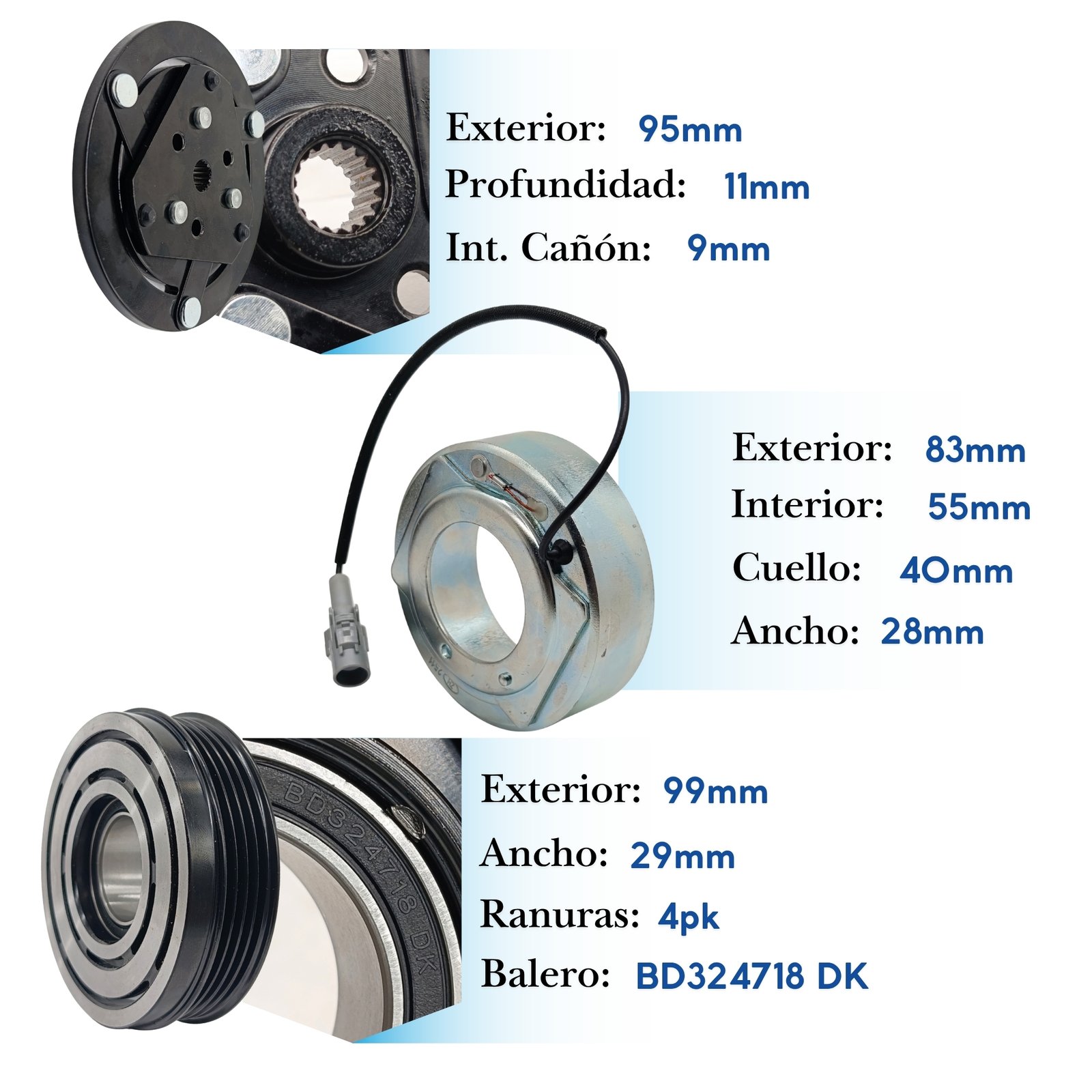 Kit de Clutch KE210