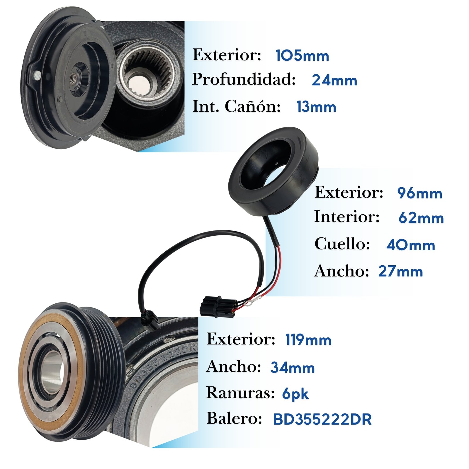 KE188 (2) Kit de Clutch KE188