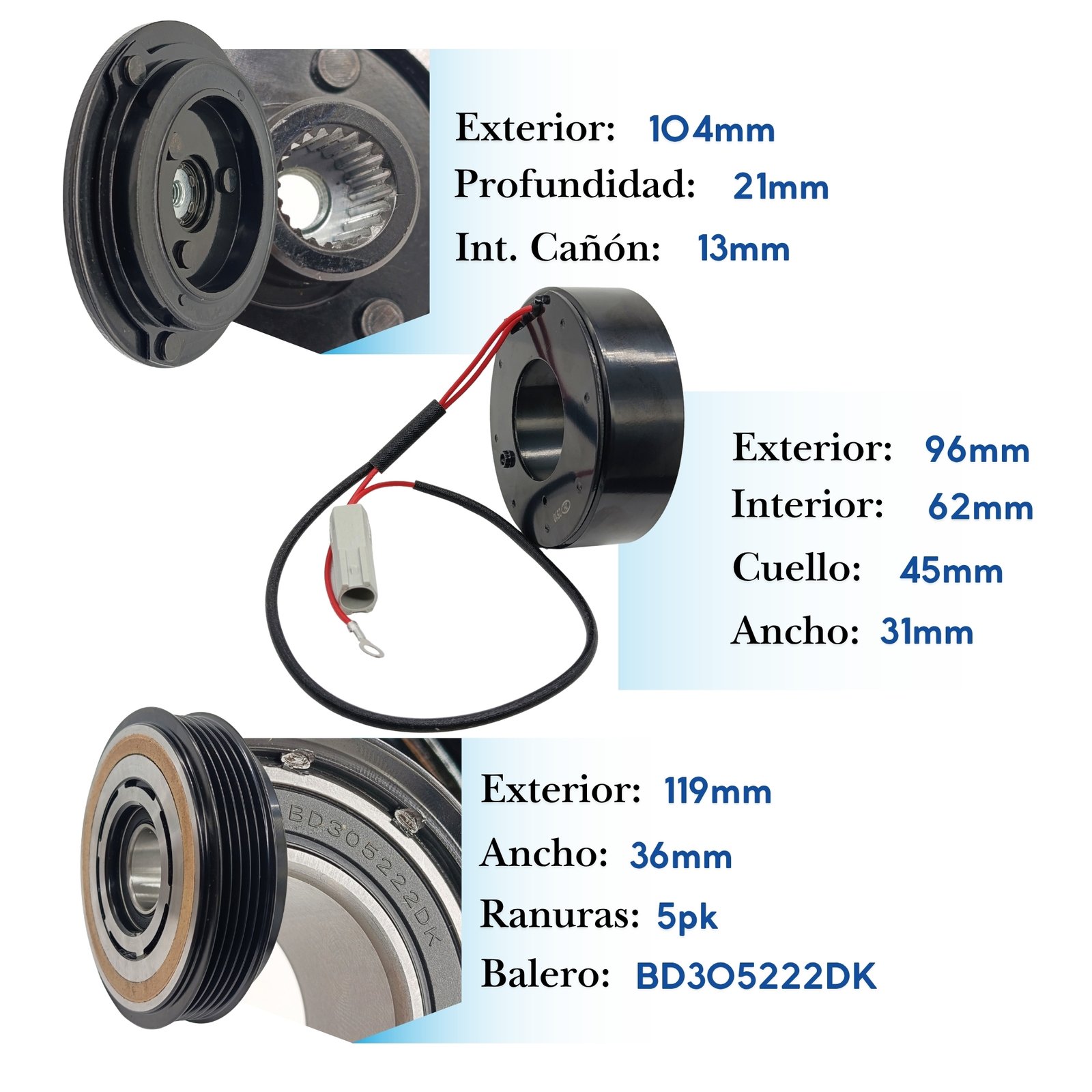 Kit de Clutch KE215