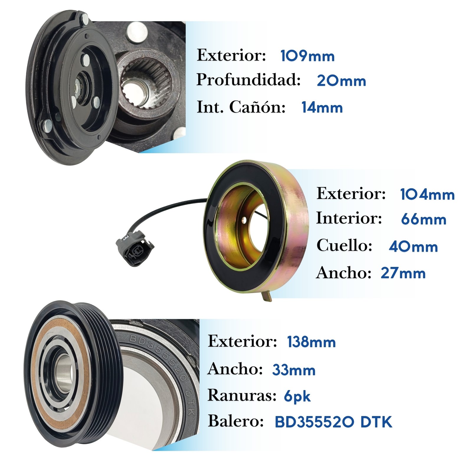 Kit de Clutch KE218